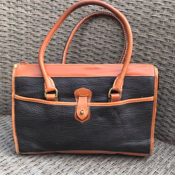 Dooney and Bourke Vintage Leather Bag - Picture 2 of 10